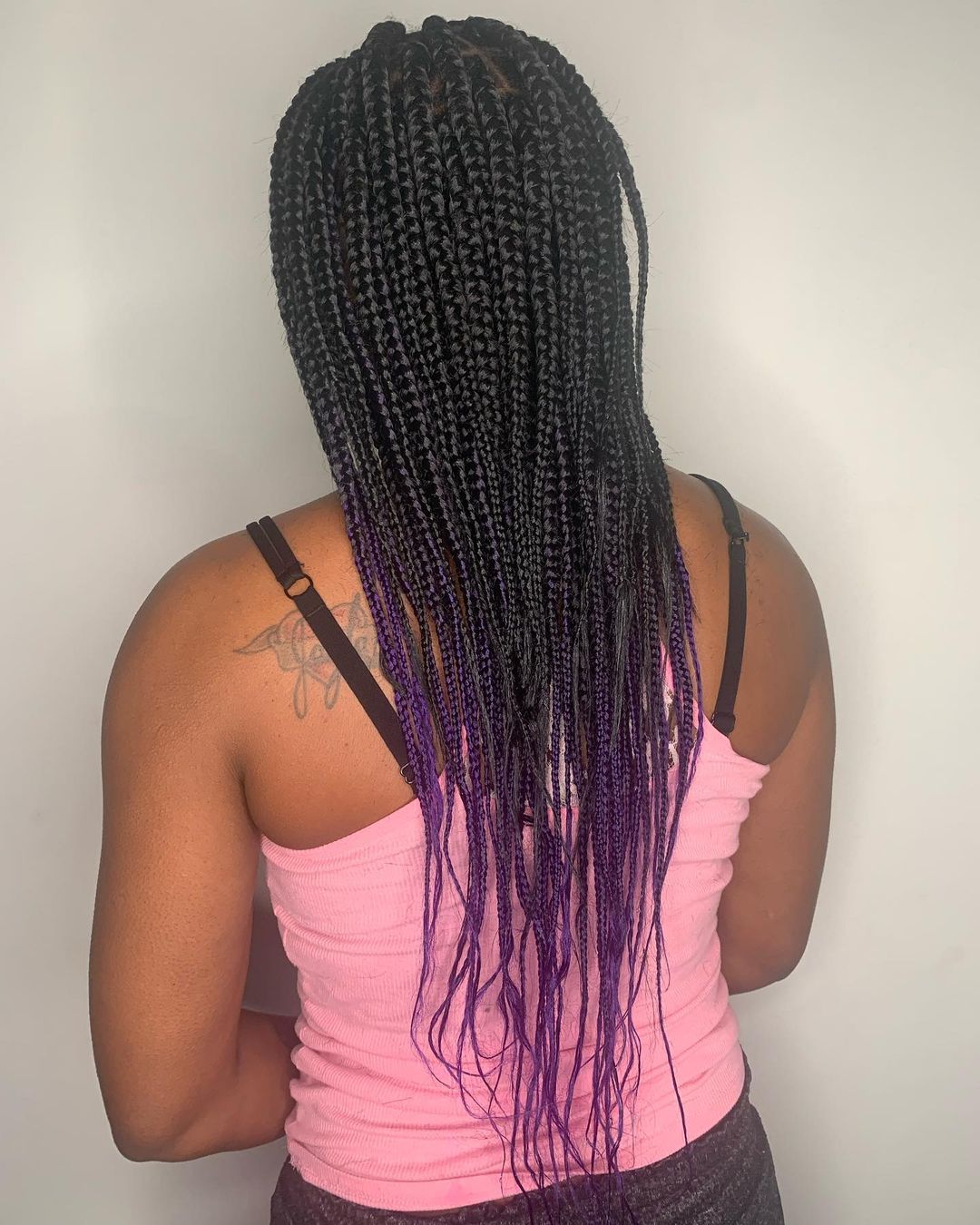 Ombré and African braids