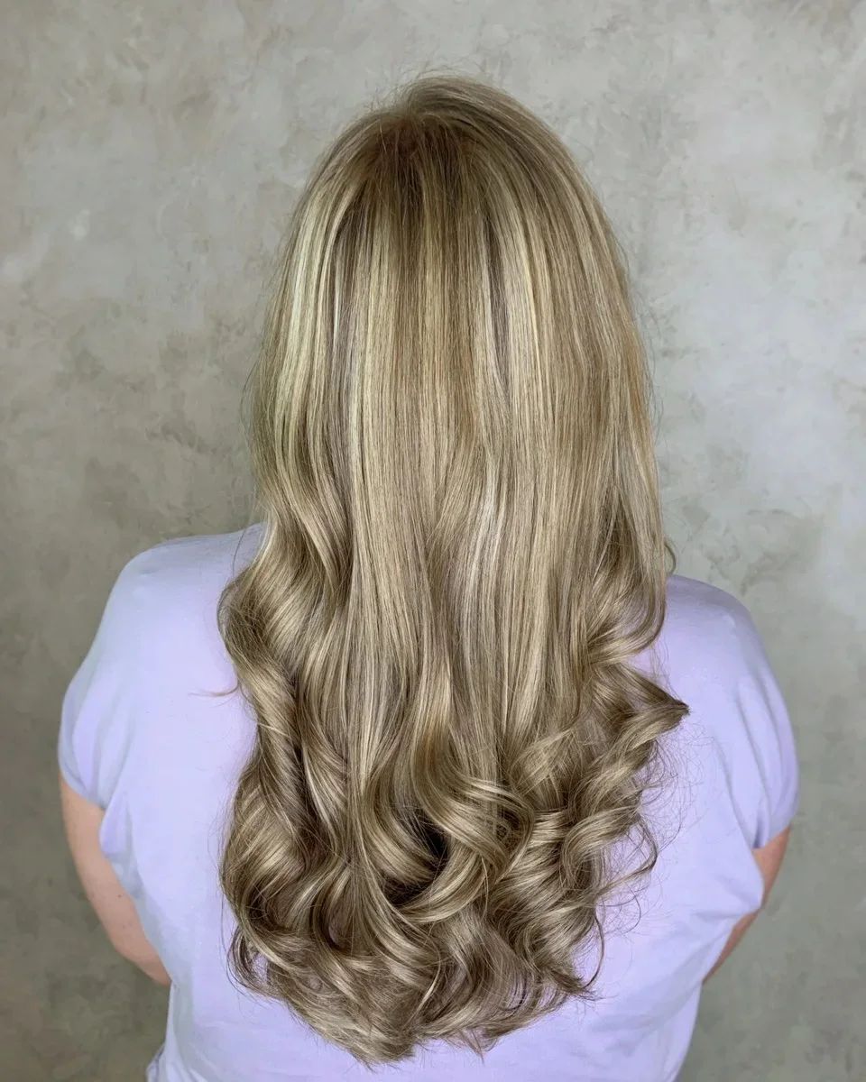 Honey blonde cold shade