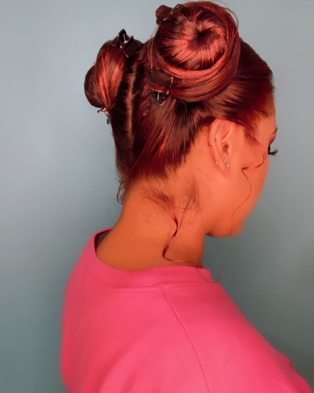 Ruby with a hint of amethyst