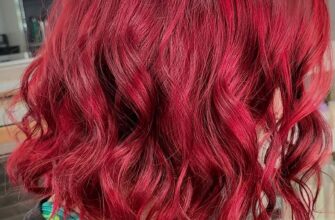 Ruby tint for a bob haircut