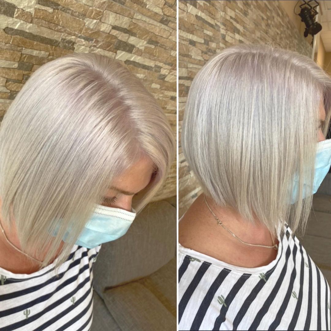 Coloring for short hair