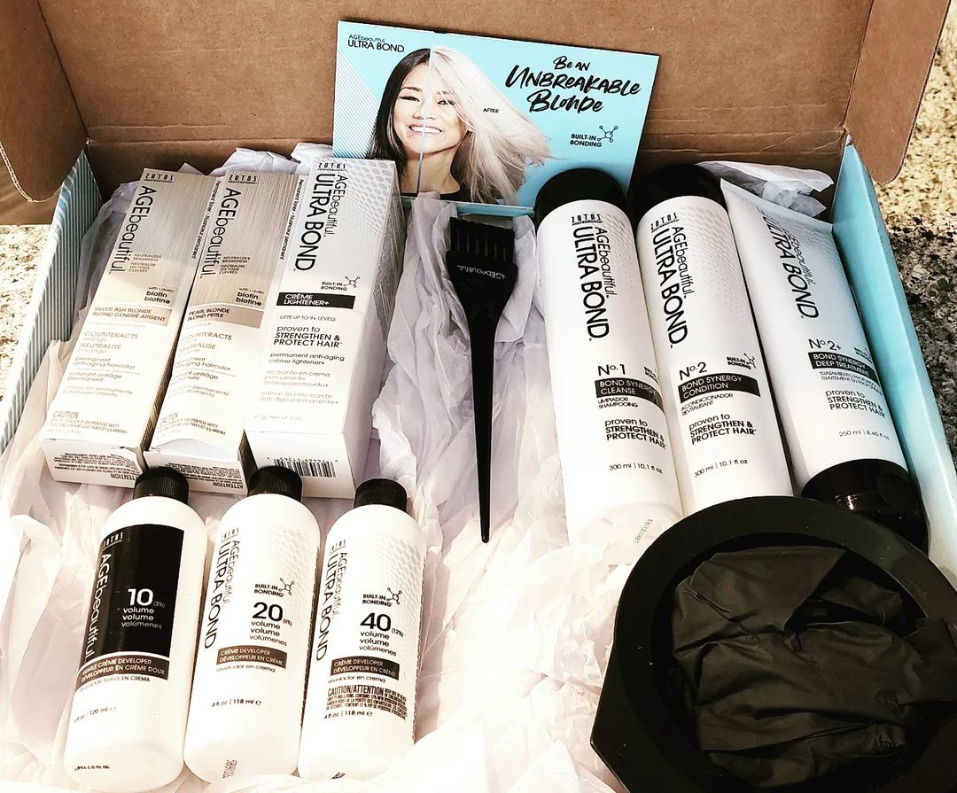 AGEbeautiful Permanent Liqui-Creme Hair Color Dye Anti-Aging 100% Gray