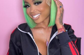 Middle part quick weave bob soft lime