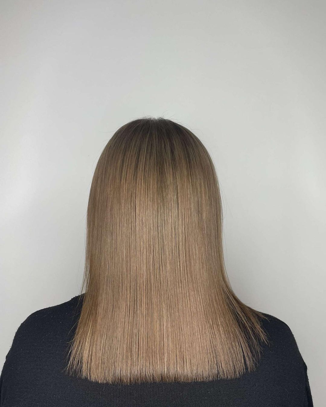 Cool blonde brown shade