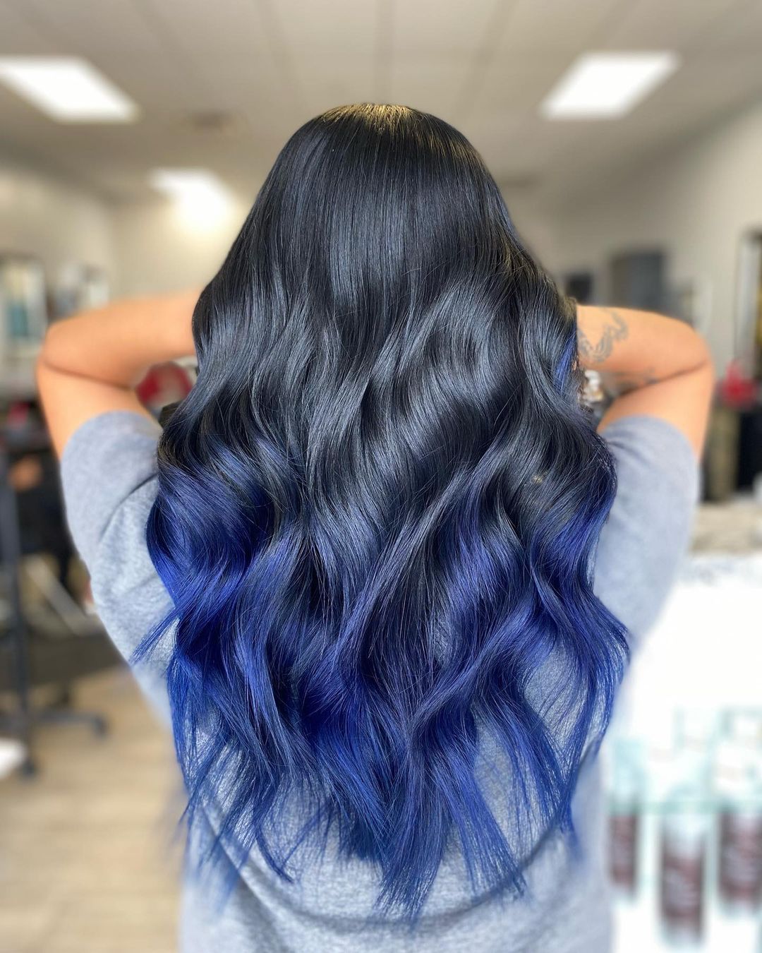 Eyebrow Color For Blue Black Hair At Franklyn Mccord Blog