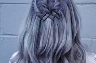 Soft bedazzled denim hair